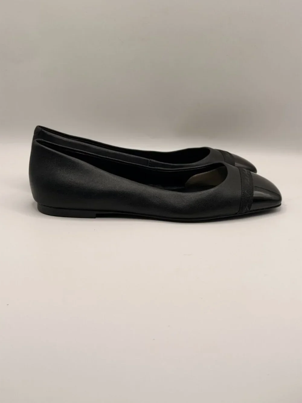 Karl Lagerfeld Paris Women’s Zofia Cap Toe Ballet Flats Sz 6 M